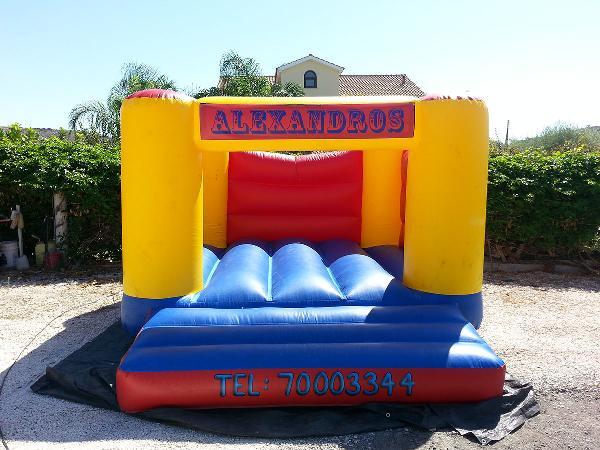 Personalized Bouncy Castles for Parties in cyprus